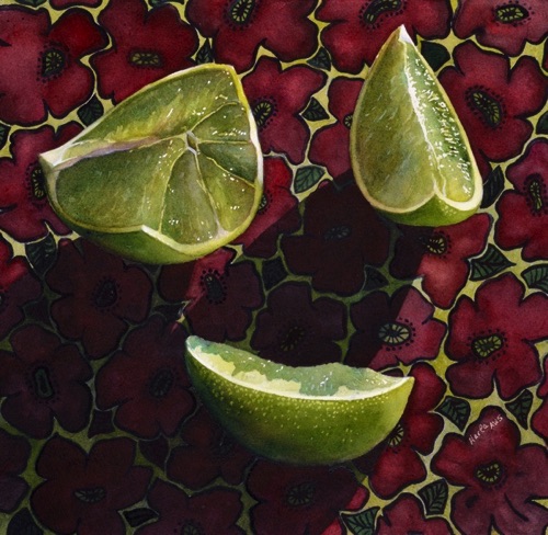 Limes
12" x 13"
Private Collection