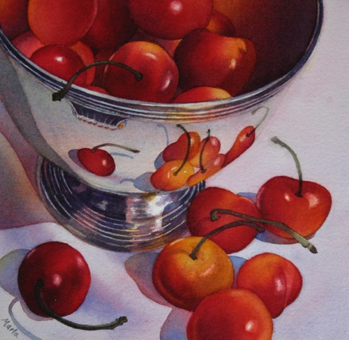 Cherries and Silver
16” x 14”
Private Collection